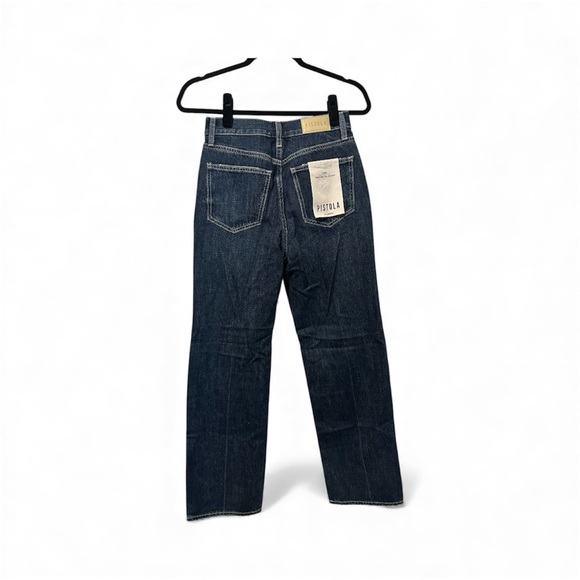 Pistola Cassie super high rise straight Denim Jeans New with tags sz 25 petite - Picture 3 of 10